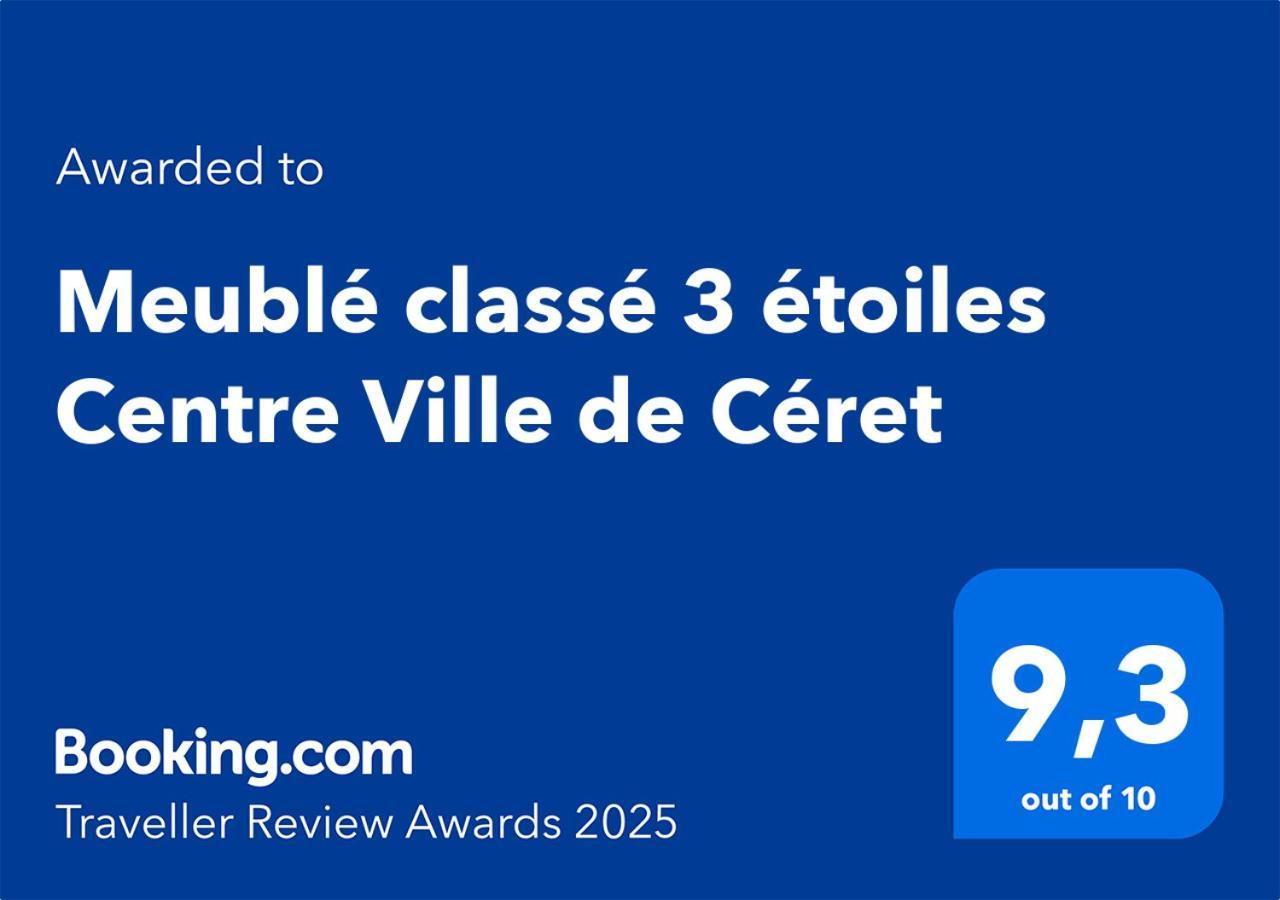 Meuble Classe 3 Etoiles Centre Ville De Ceret Exterior photo